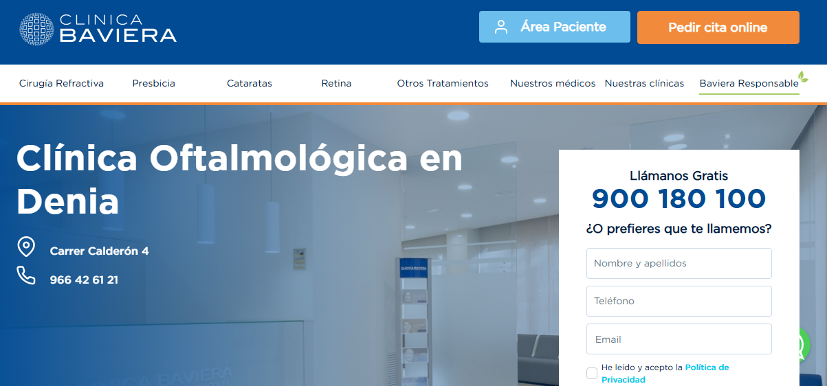 Cliente Clínica Oftalmológica